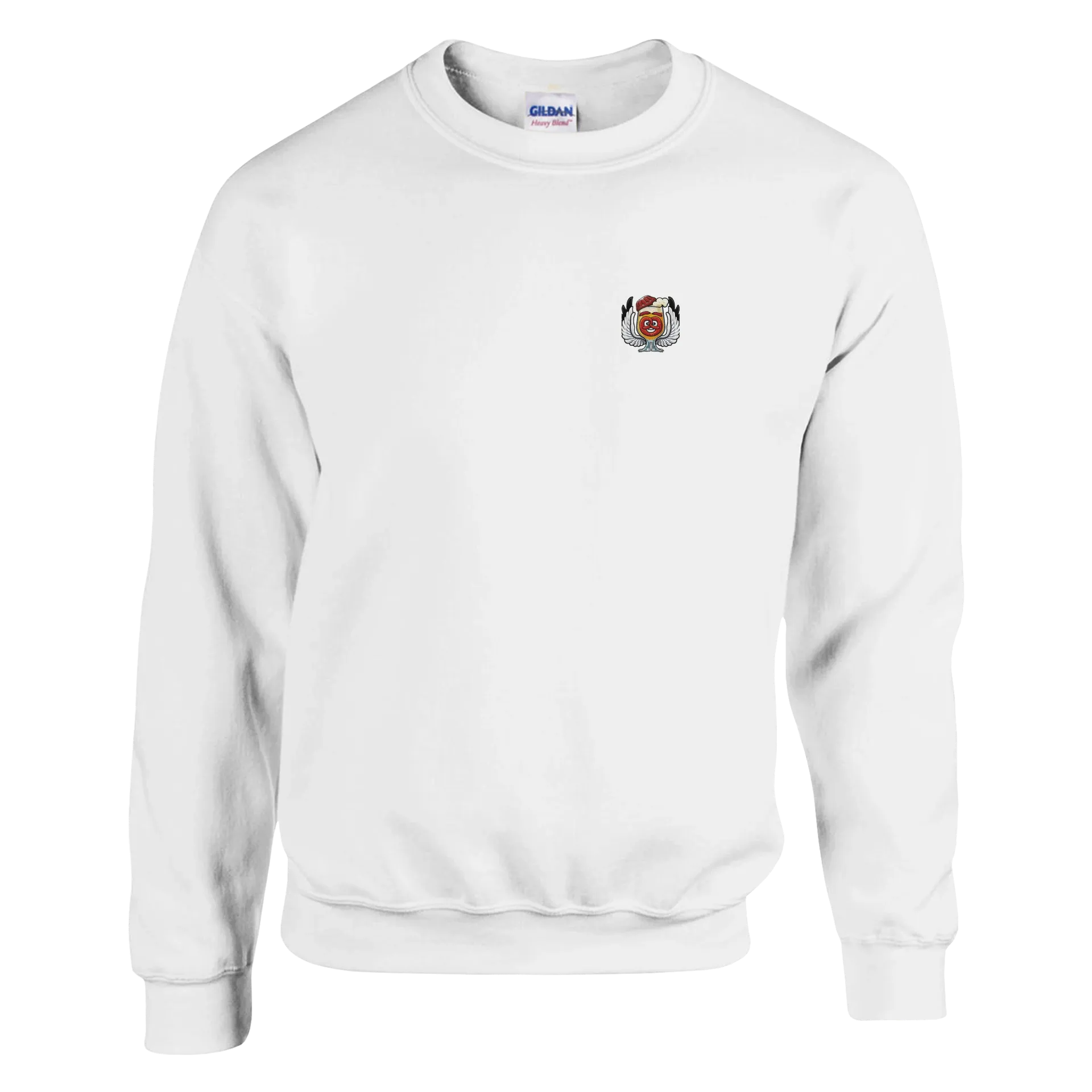 Sweat ras du cou polaire (Blanc, 3XL)