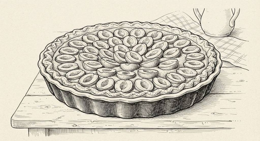 Mirabellekuche (Tarte aux mirabelles d'Alsace)