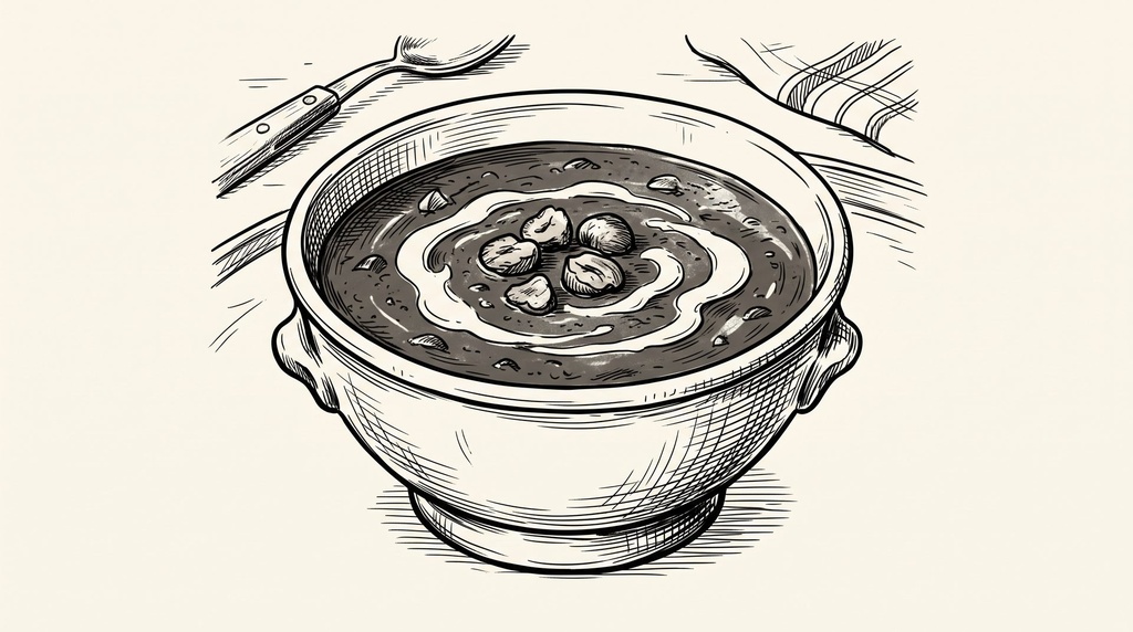 Soupe de châtaignes d'Alsace