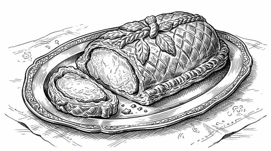 Kassler en croûte