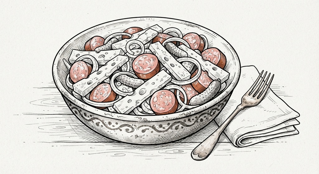 Elsässer Wurstsalat